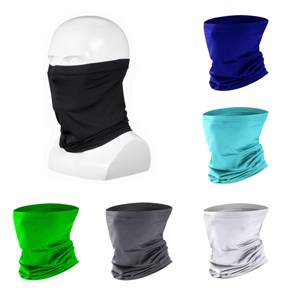 24X41cm Multifunction Cycling Half Face Mask Breathable Windproof Dustproof Neck Head Scarf Sunscreen Silk Scarf Riding Hunting 6900067076649