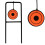 AURKTECH Carbon Steel Solid and Durable Shooting Training Target 3