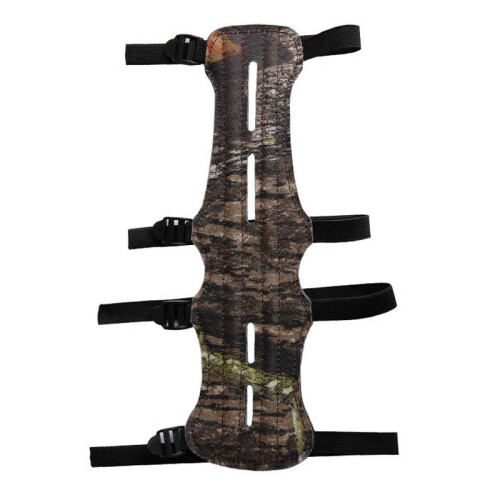 Archery Arrow Bow Shooting Camouflage 4 Strap Adjustable Ultra Long Arm Guards Protector 1