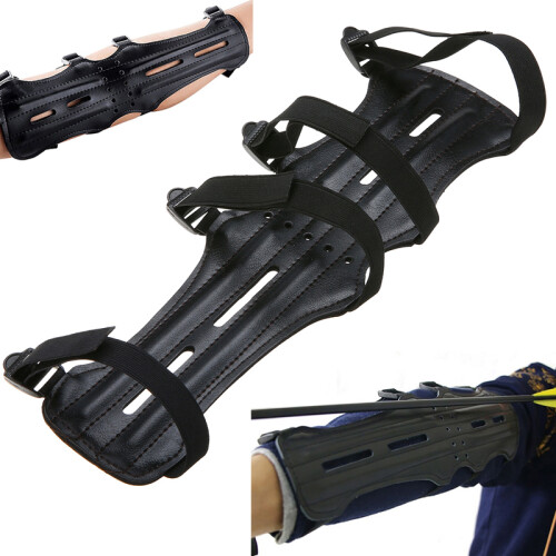 Archery Arrow Compound bow 4 Strap Shooting Target Arm Guards Protection For Hunting Shooting 1