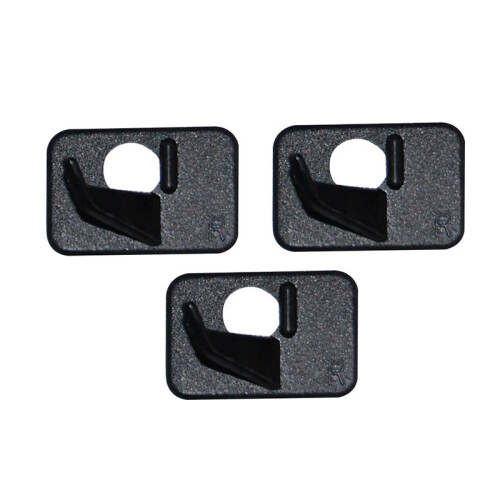 Black Plastic Adhesive Archery Shoot Around Arrow Rest For Right-Handed Compound Bow 1