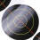 100pcs/250pcs 7.5cm Width Roll Shooting Adhesive Target Splatter Reactive Target Sticker 8