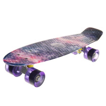 22inch Children Mini Skateboard Beginner Scooter PP Long-board Printed Banana Skate Board