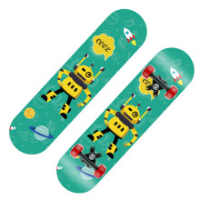 23.5inch Skateboard Natural Maple Complete Skate board Beginner&Professional for Cruising Carving Free-Style Downhill