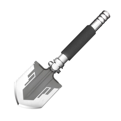 YUANTOOSE Multi-function Camping Shovel Compass Bottle Opener Blade Outdoor Emergency Tools
