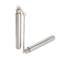 IPRee 1.5oz EDC Hip Flasks Creative Portable Stainless Steel Drinking Tube Lightweight Drink Bottle Outdoor Camping