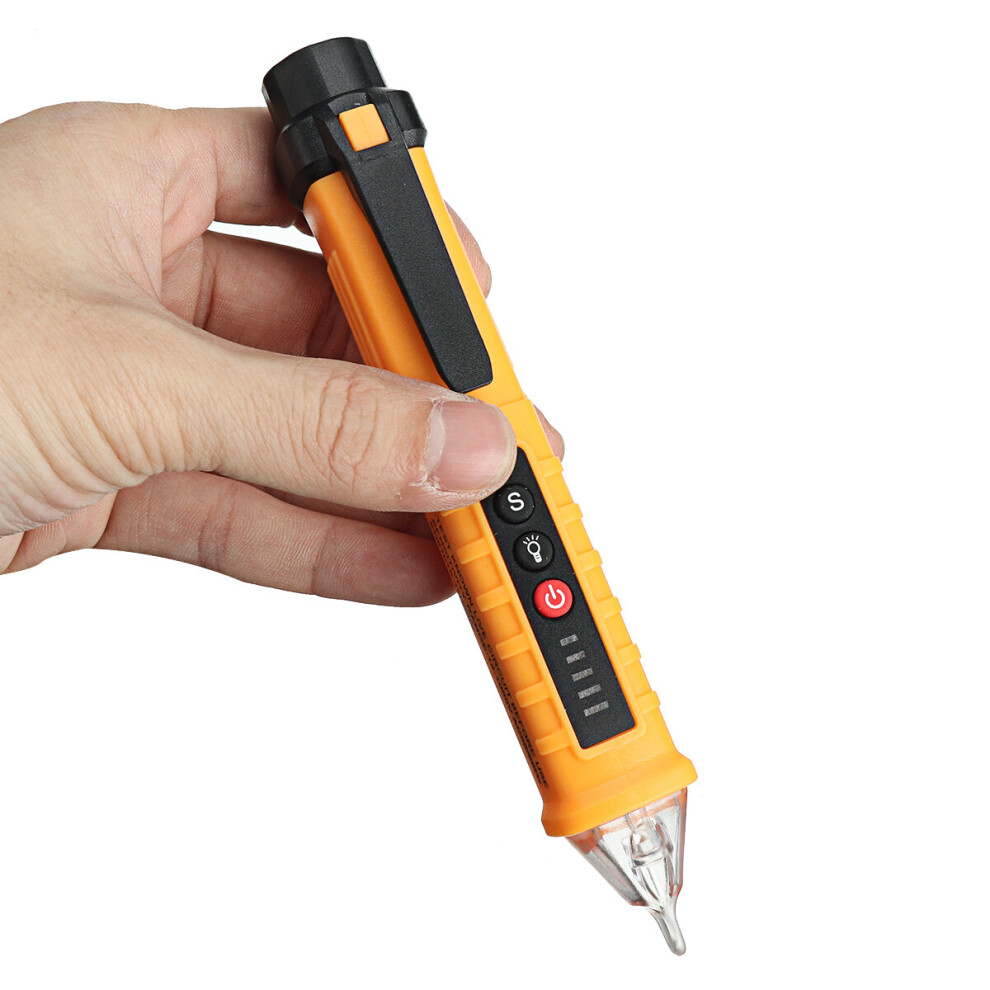 Aneng Vd802 Digital 12-1000V Ac Voltage Detectors Non-Contact Tester Pen Tester Meter Volt Current Electric Test Pen - Black 623414311380