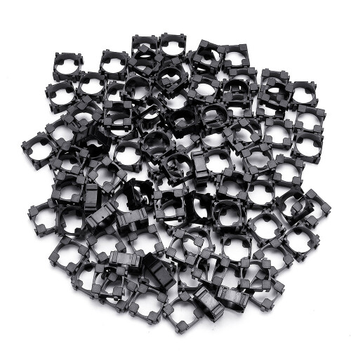 100Pcs Single 18650 Lithium Battery Bracket Fixed Composite Bracket Battery Group Support For Electric Bicycle 1