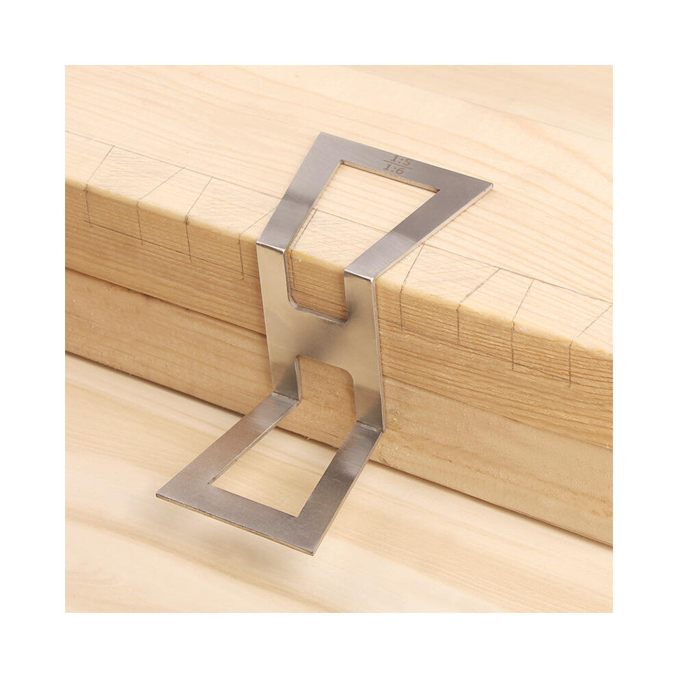 Z Type Dovetail Gauge Scribe Line Planner Woodworking Templates Drawing Line Tool 623414312066