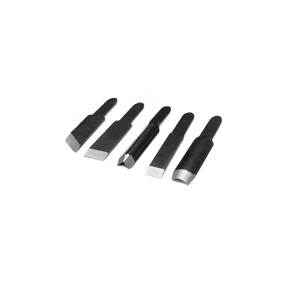 5pcs Carving Blades For Woodworking Carving Chisel Electric Carving Machine Tool
