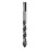 Drillpro 5pcs 6-12mm Masonry Drill Bits Twist Drill Set for Tile Brick Concrete Cement 6