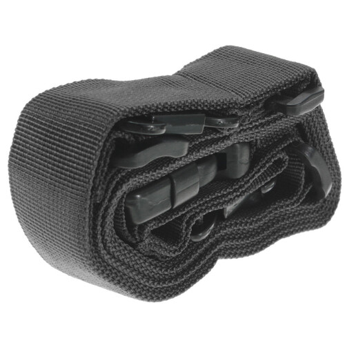 EDC 3-point Strap Three Point Tactical Sling Multi-function Adjustable String Clip Airsoft Strap - Black 1