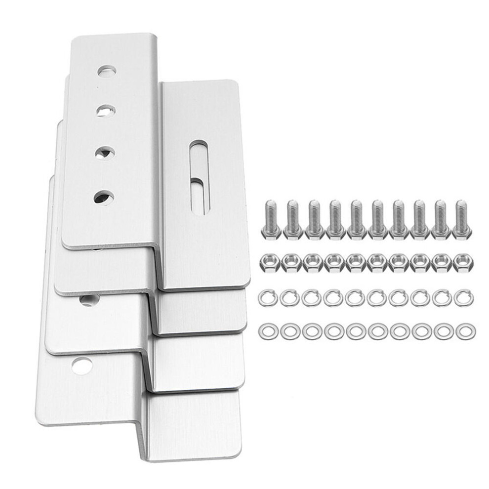4Pcs Solar Panel Mounting Z Brackets Aluminum Alloy Tools Kit For Motorhomes And Yachts 623414315609