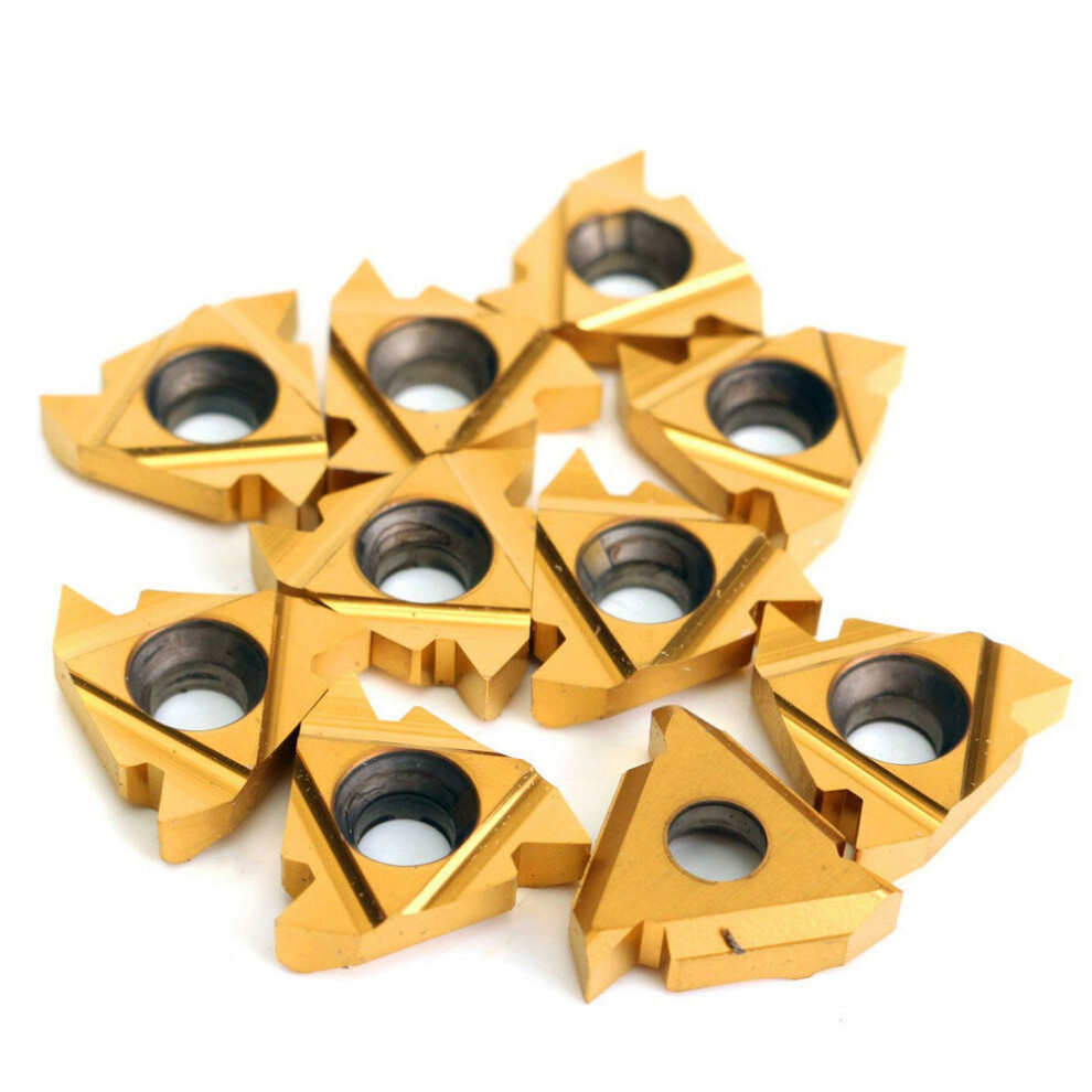 10Pcs 16Er Ag60 Carbide Threading Inserts Turning Tool 623414320412
