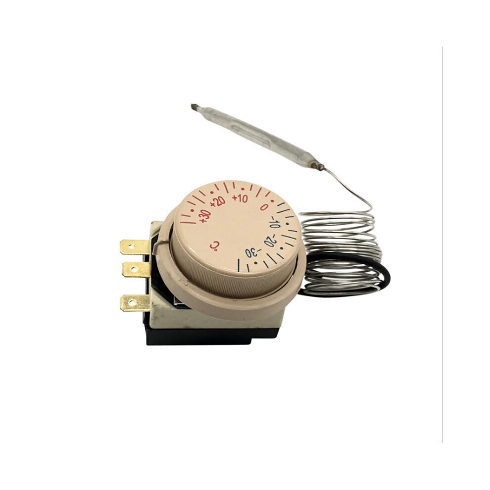 Freezer -30~+30 Degree Celsius AC 250V 16A AC380V Temperature Capillary Thermostat