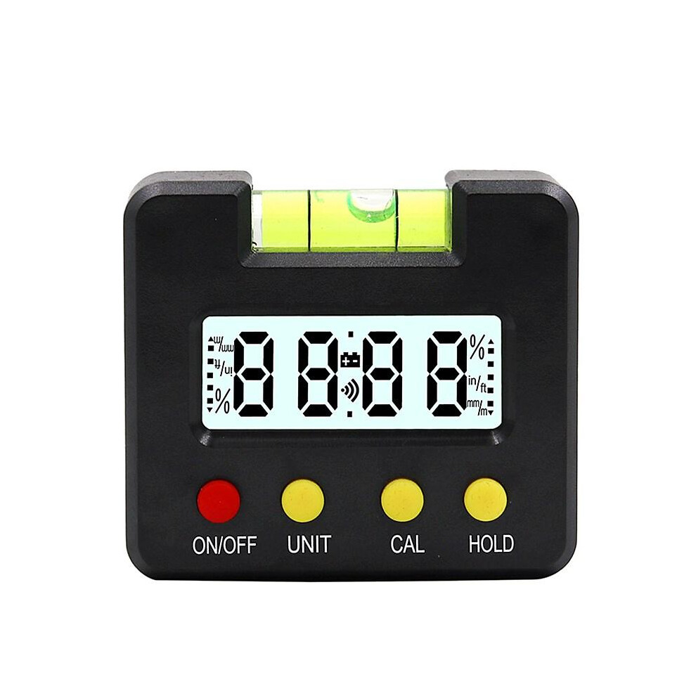4X90 Degree Mini Digital Inclinometer With Magnetic With Blister Level Gauge 0.1 Degree Resolution 623414322928