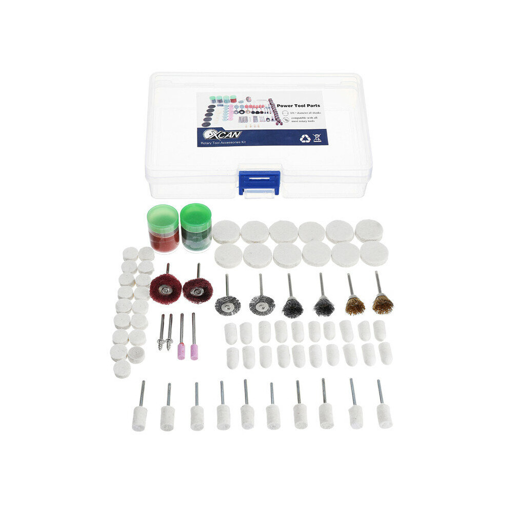 71Pcs 1/8 Inch Shank Rotary Tool Accessories Set Polishing Cutting Grinding Bits For Dremel 623414323642