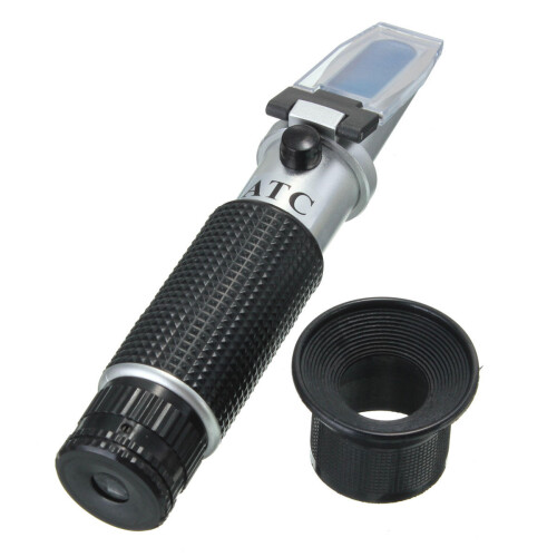 0-32% Brix Wort 1.12 Specific Gravity Refractometer Beer Fruit Sugar Wine Brew 1