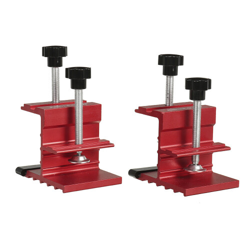 2PCS Jointer Clamp Kit Cutting Parallel Clamp With Extendable Swing Arm For Woodworking Tools 1