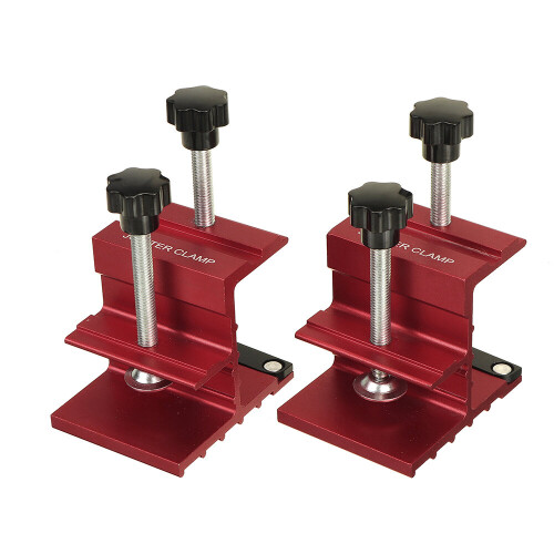 2PCS Jointer Clamp Kit Cutting Parallel Clamp With Extendable Swing Arm For Woodworking Tools 2