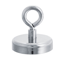 120KG 60mm Recovery Magnet Pull Recovery Fishing Magnet Treasure Metal Detector