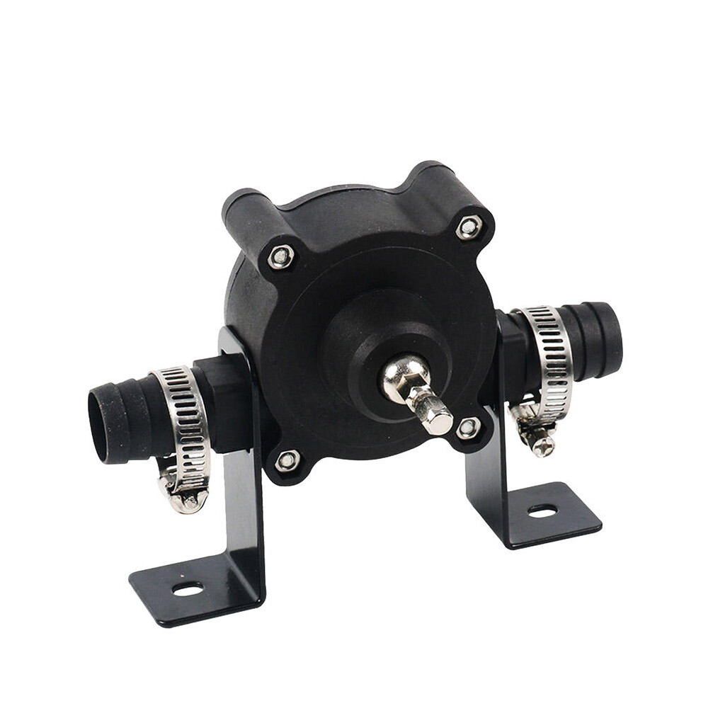 Portable Electric Drill Driver Pump Diesel Oil Fluid Water Hand Self-priming Pump