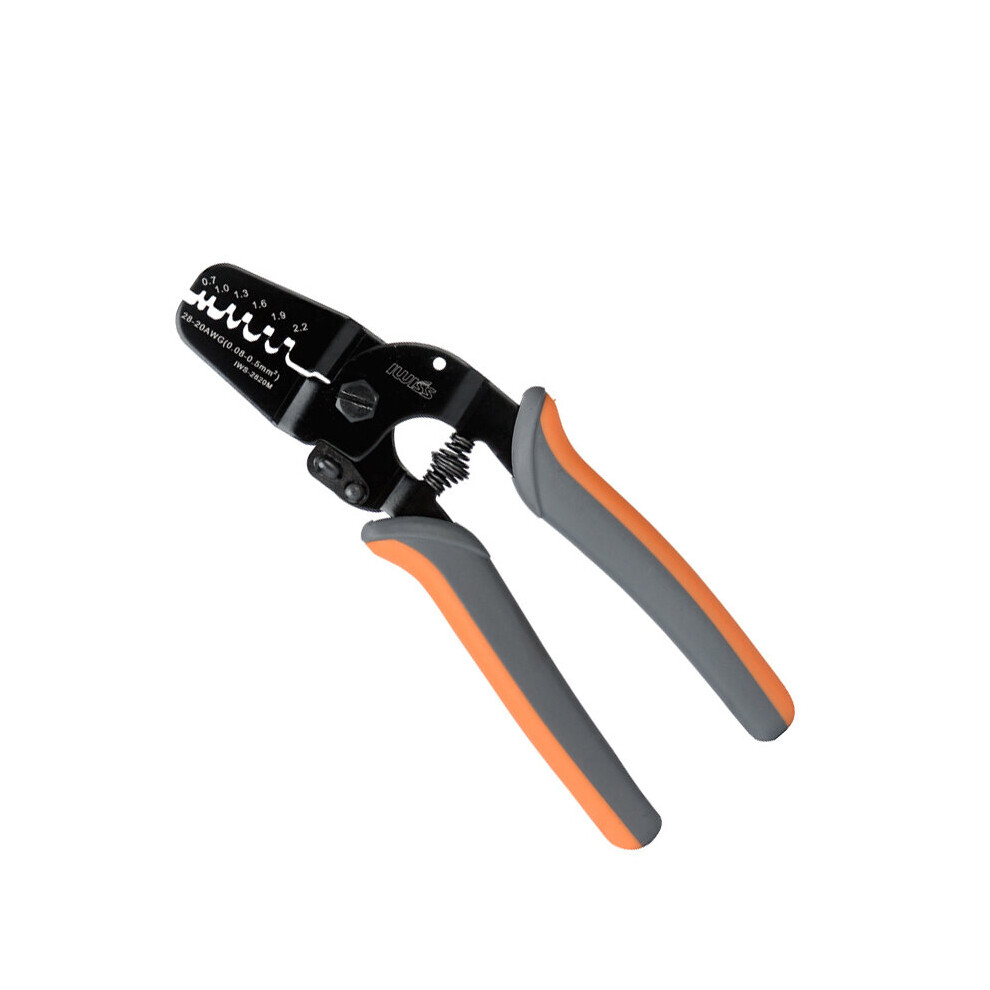Easyelec Iwiss Mini Microo Open Barrel Crimping Tools Crimper Plier Terminal For 28-20Awg Jamm, Molex, Tyco, Jst Terminals And Connectors 623414327626