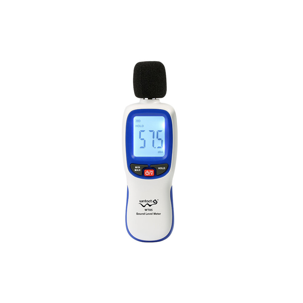 Wintact Wt85 Digital Sound Level Meter Noise Meter Decibel Monitoring Tester 30-130Dba Backlight 623414328227