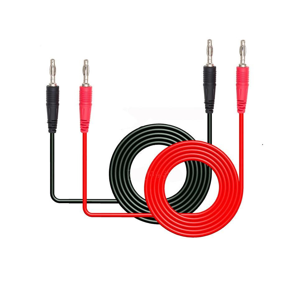 5Pcs Y202 1M Pvc Banana Plug Test Cable Copper Lantern Insert 15A Replaceable Multimeter Probe 623414328289
