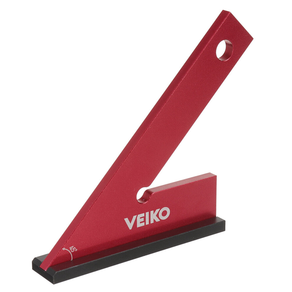 Veiko Aluminum Alloy Miter Square With Base 45 Degree Right Angle Ruler Miter Angle Corner Ruler Woodworking Measuring Tools 623414328524