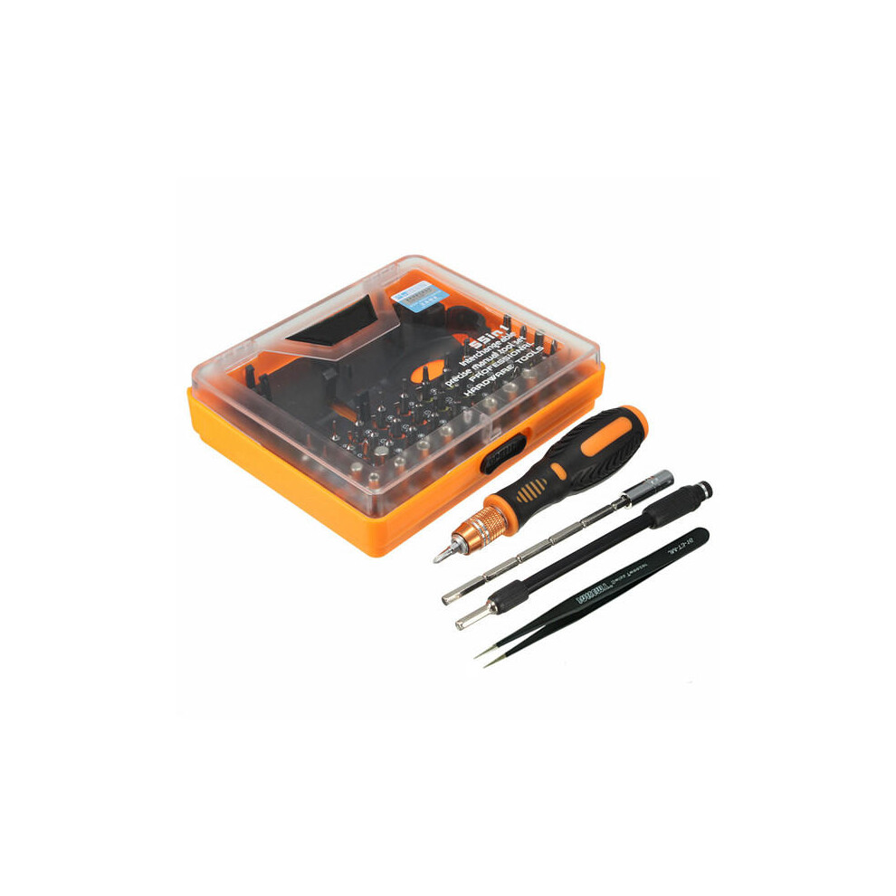 Jakemy 53 In 1 Multi-Bit Precision Torx Screwdriver Tweezer Phone Repair Tool 623414330695
