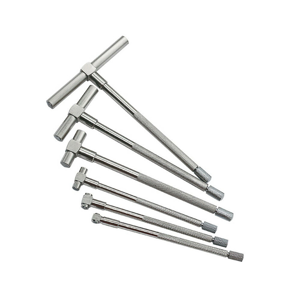 6Pcs 8-150Mm Telescoping Gauge Set Internal Gauge Hole Gauges For Hole Quick Inside Measurement 623414331999