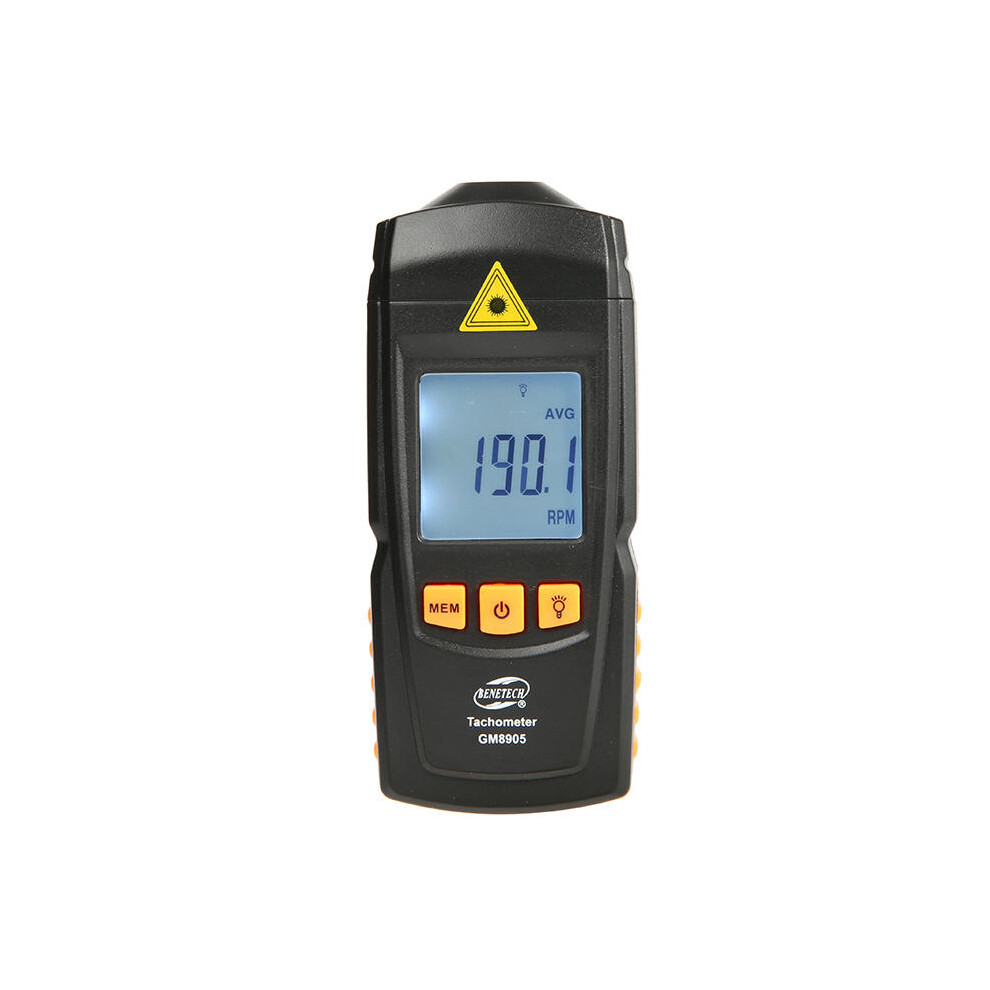 Benetech Gm8905 Non Contact Handheld Lcd Digital Laser Tachometer Rpm Tach Tester Meter Motor Speed Gauge 623414332309