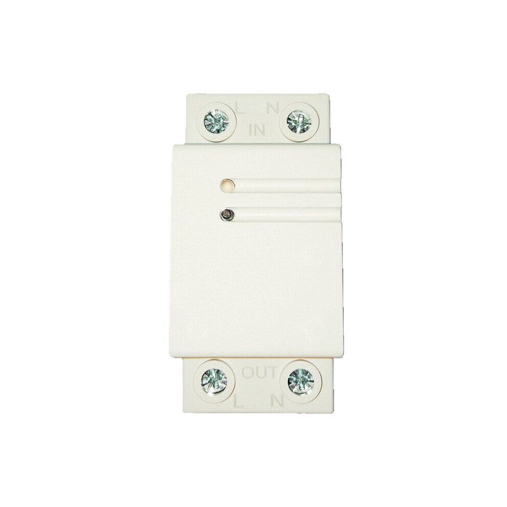 Owon Tuya Single Phase 63A Wifi Smart Energy Meter Timer Power Consumption Monitor Kwh Meter Wattmeter 100-240V 50/60Hz - White 623414336253