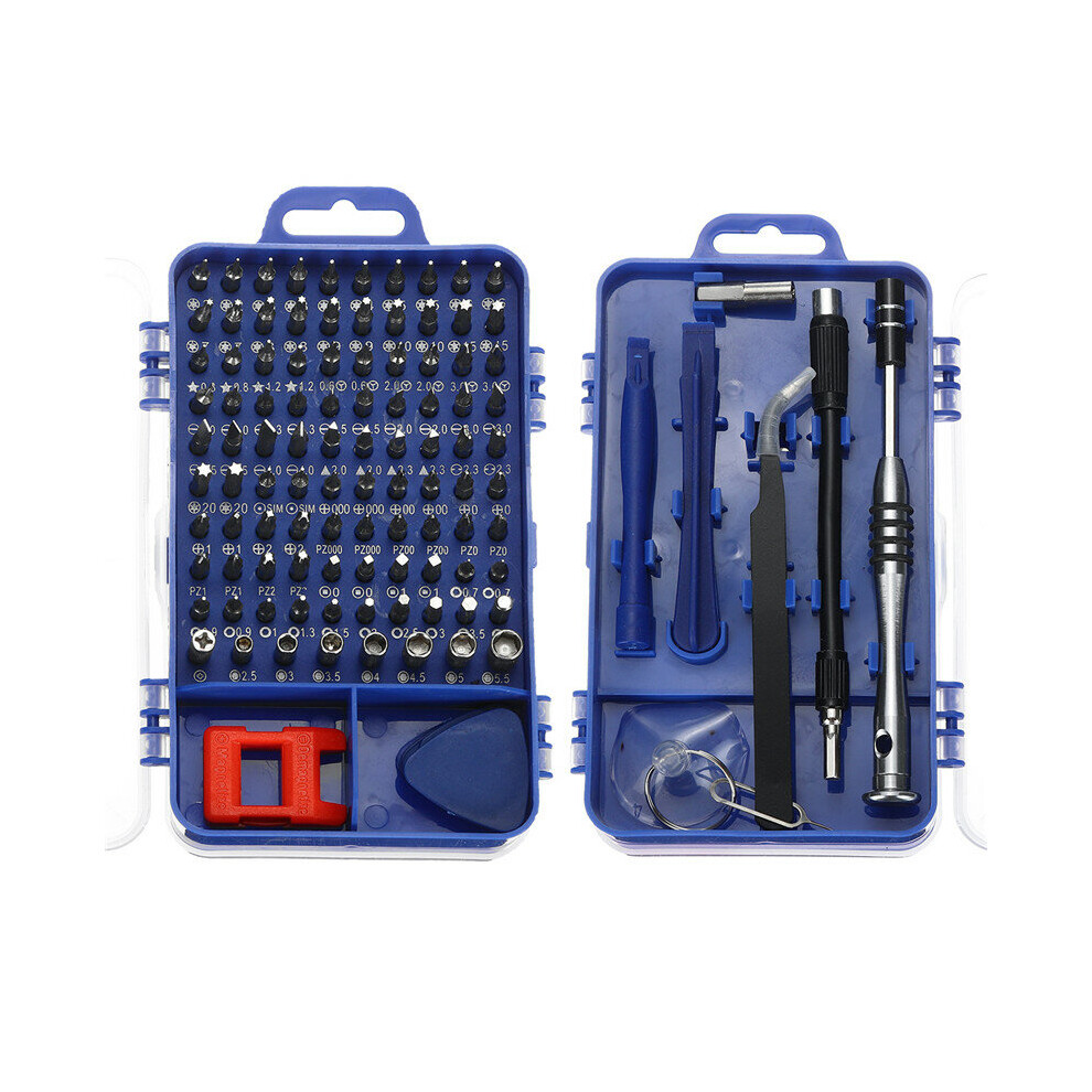 115 In 1 Magnetic Precision Screwdriver Set Watch Mobile Phone Repair Tool Kits - Yellow 623414337700