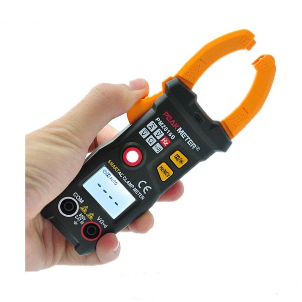 Peakmeter Pm2016s 6000 Counts True Rms Multimeter Ncv Test V/A/Ã Auto Scan Clamp Meter 623414338875