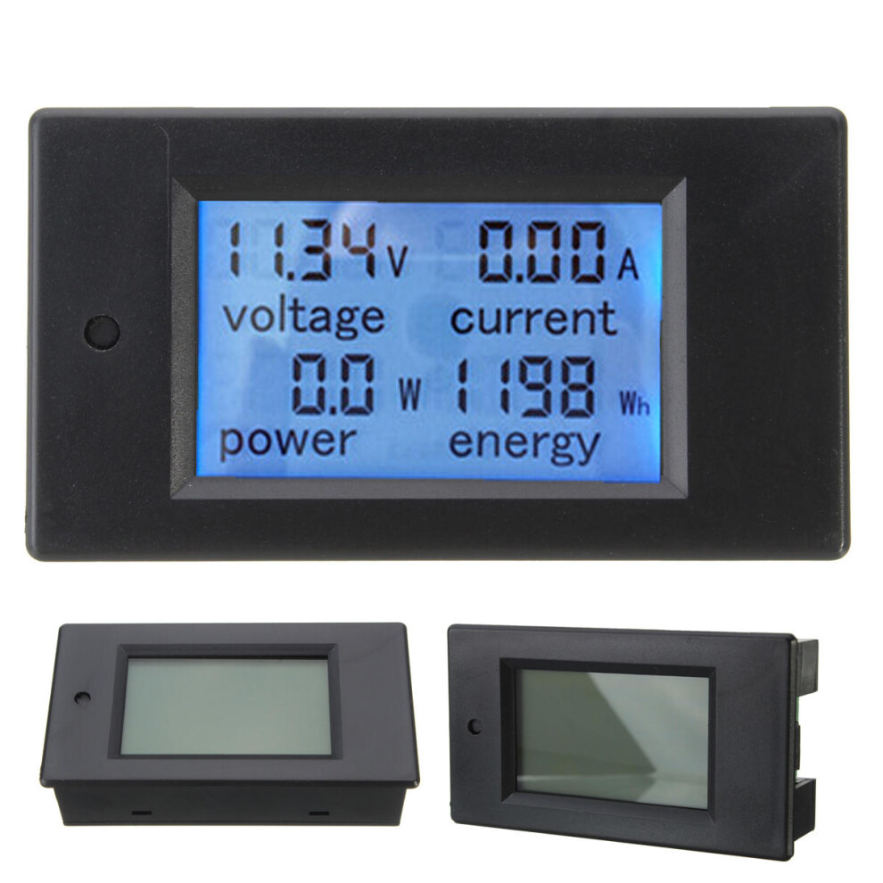 100A Dc Digital Multifunction Power Meter Energy Monitor Module Volt Meterr Ammeter 6.5V-100 623414339421