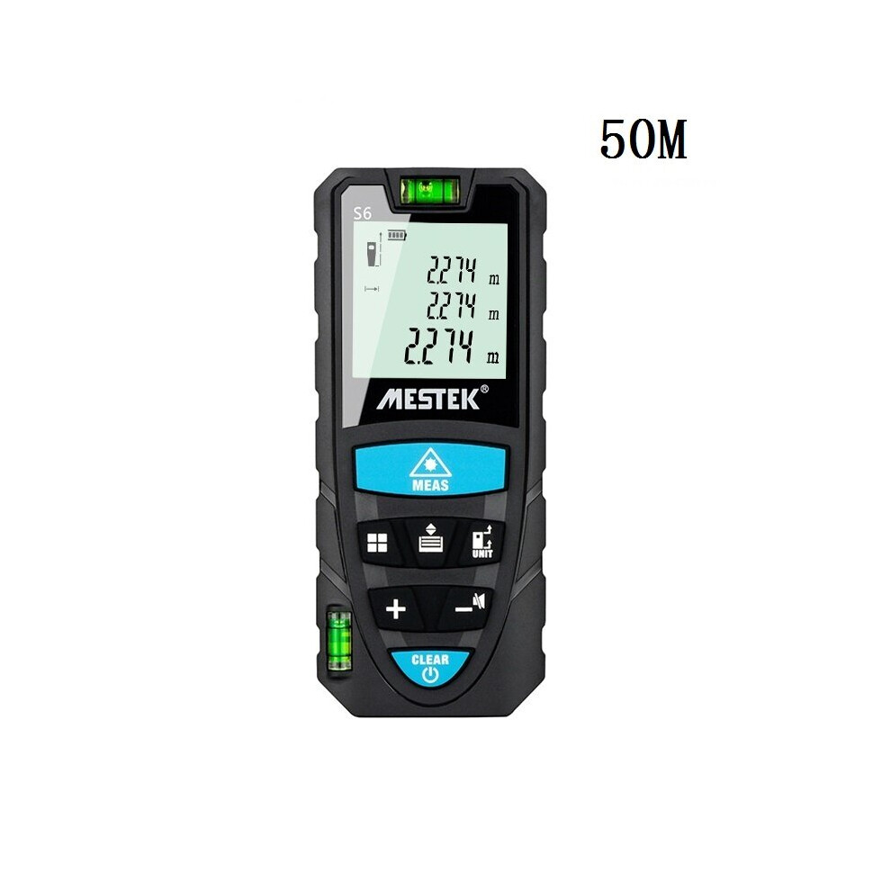 S6 50M Laser Distance Meter Laser Rangefinder Medidor Trena Laser Measure Tape Laser Rangefinder Range Finder 623414340274