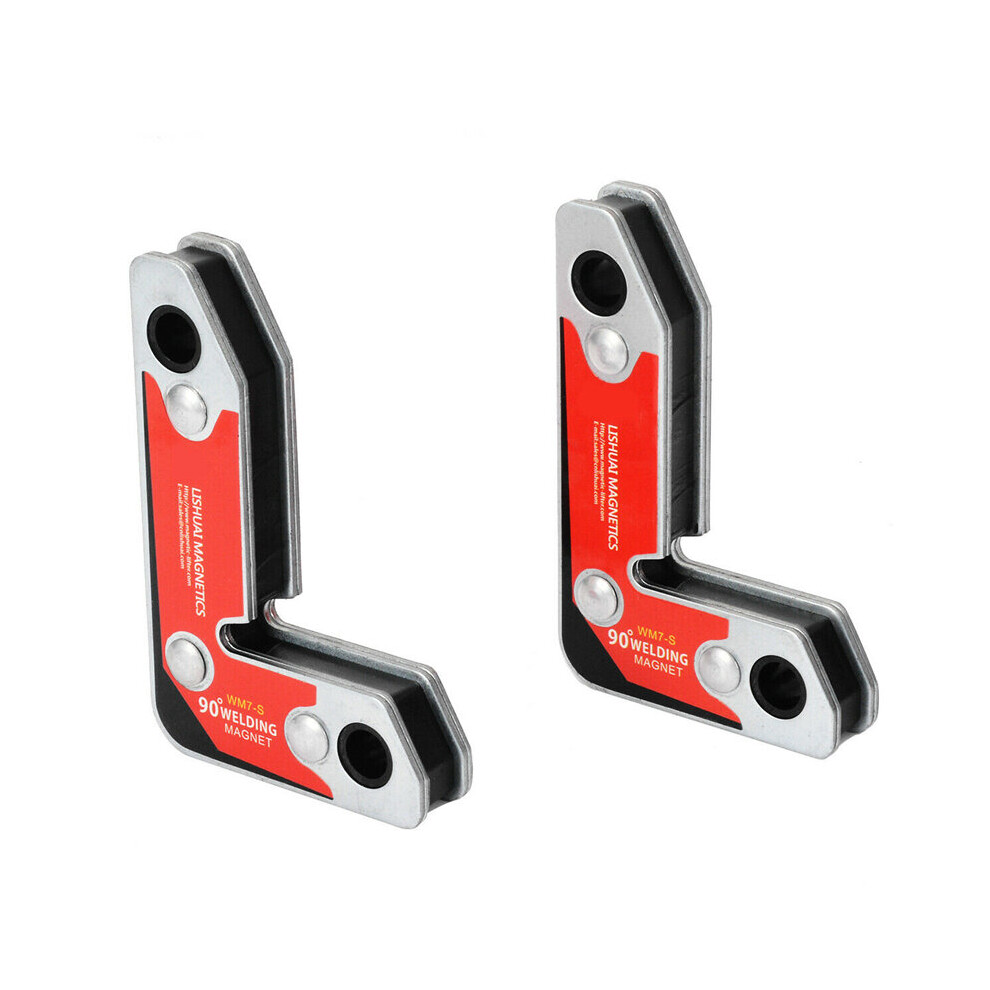 2Pcs Magnet Welding Clamp Magnetic Holder Fixer Welder Tool 30/60/90 Degree 623414340403
