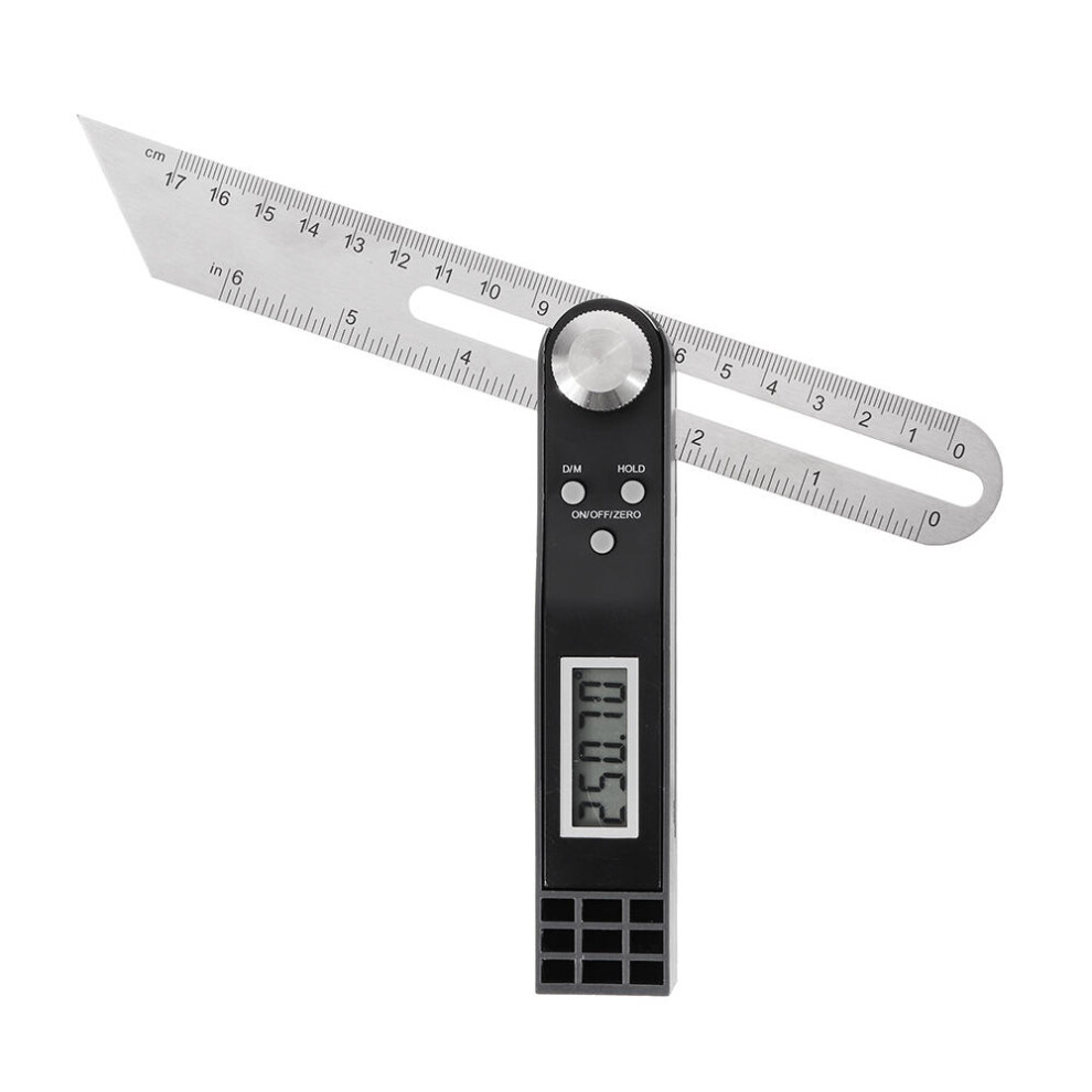 Drillpro 360Ã Lcd Digital Sliding T Bevel Gauge Angle Finder T Digital Protractor Angle Ruler 623414341172
