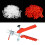 401Pcs Tile Leveling System 2mm 300Pcs Clips+100Pcs Wedges +1Piece Plier Plastic Tiling Tools Tile Spacer 1