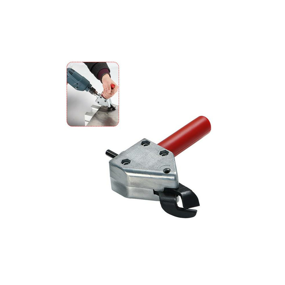 Drillpro Metal Sheet Cutter Adapter Iron Sheet Wire Netting Nibbler Cutter For Electric Drill 623414344920