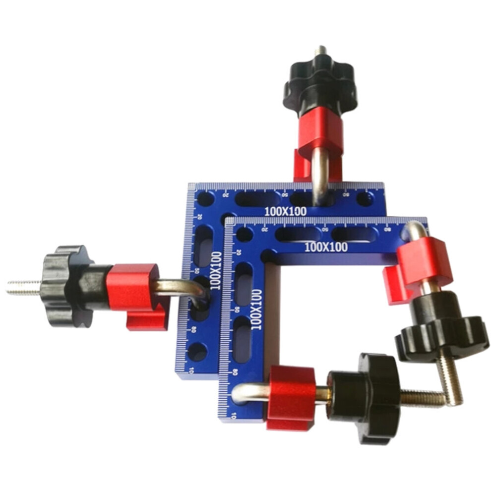 100Mm 90 Degrees L-Shaped Auxiliary Fixture Splicing Board Positioning Panel Fixed Clip Clamping Square Right Anlge Ruler Woodworking Tools 623414347037