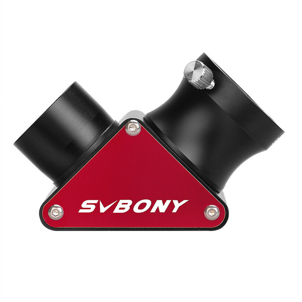 Svbony Sv188p 1.25-Inch 90 Degree Dielectric Mirror Diagonal 99% Reflectivity Dielectric Coatings With Brass Compression Rings 623414347266