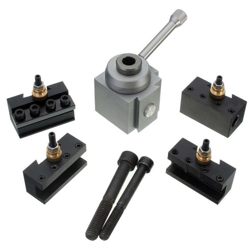 Mini Quick Change Tool Post Holder Kit Set Aluminum Alloy Tool Post Lathe Tools 623414344654