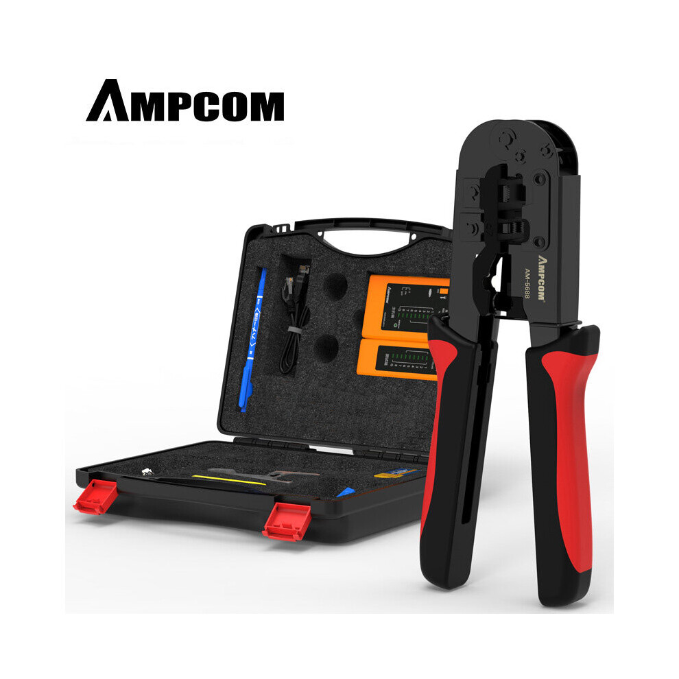 Ampcom Network Pliers Kit Crystal Head Tester Stripper Kit Press Pliers Kit 623414352765