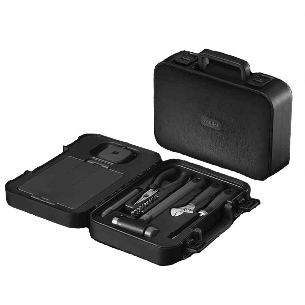 Miiiw Diy Tool Kit General Household Hand Tool With Screwdriver Wrench Hammer Ruler Toolbox 623414354356