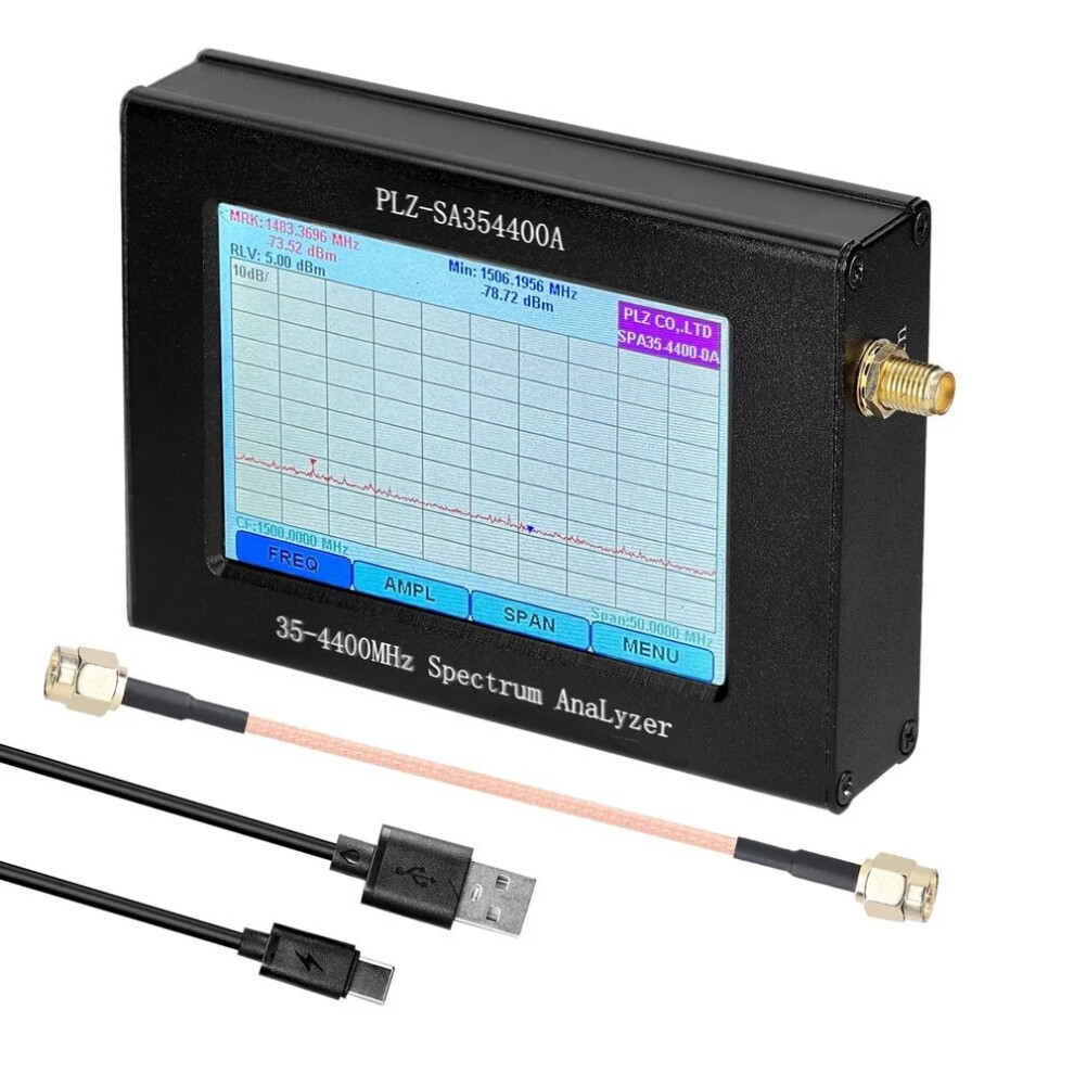35-4400Mhz Lcd Color Display Full Touch Screen Spectrum Network Analyzer Signal-Source Tracking-Source Bandwidth Frequency Analyzer 623414354752