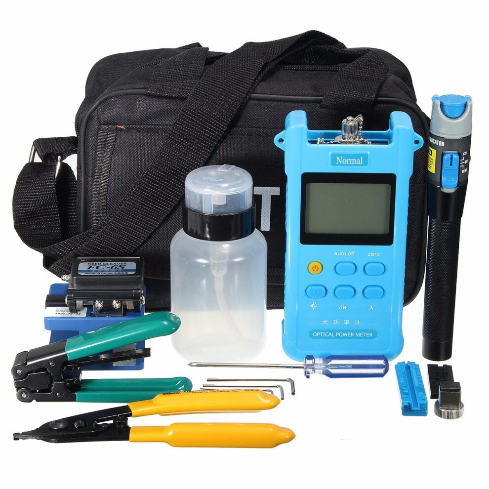 Fc-6S Fiber Optic Ftth Tool Kit Fiber Cleaver Power Meter Visual Finder Locator 623414355704
