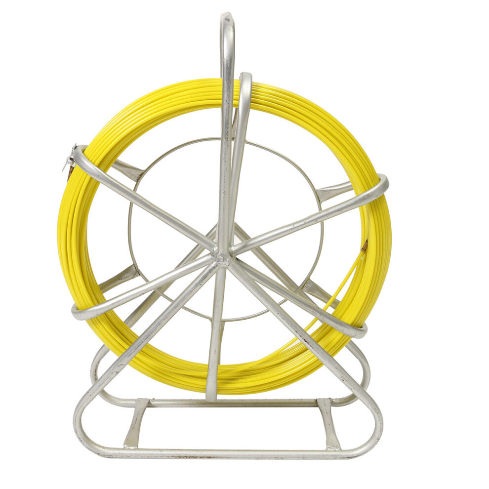 Fish Wire Tape Fiberglass Duct Rodder Fish Tape Continuous Fiberglass Cable Puller 4.5Mm X 70 Mst 623414356282